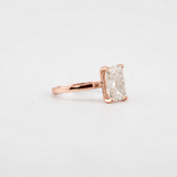 Radiant Hidden Halo Lab Engagement RIng