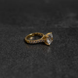 Cushion Lab Diamond Engagement Ring