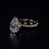 Pear Diamond Engagement Ring