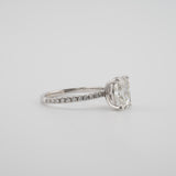Cushion Lab Diamond Engagement Ring