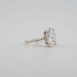 Oval  Lab Grown Diamond Engagement Ring