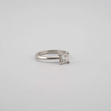 Princess Cut Lab Diamond Engagement Ring