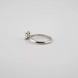 Princess Cut Lab Diamond Engagement Ring