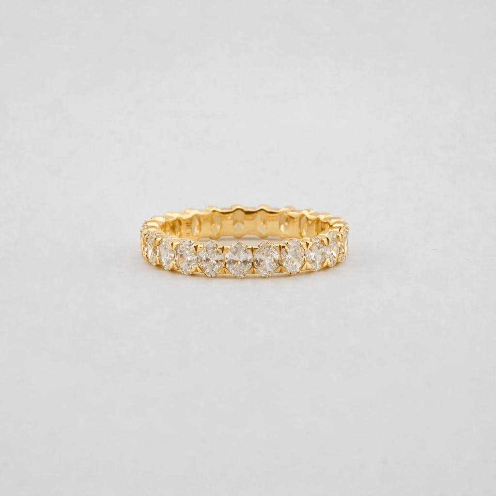 Oval Diamond Eternity Ring
