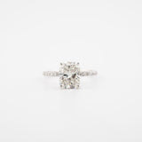 Cushion Lab Diamond Engagement Ring